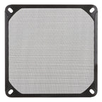 14cm Black Fan Dust Filter Computer Fan Aluminum Dustproof Cover, 14cm