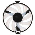 GPU Cooler Graphics Card Fan VGA Cards blower Cooler for XFX RX470 RX480, with Red Light, Red Light