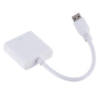 External Graphics Card Converter Cable USB3.0 to VGA, Resolution: 1080P, 1080P, 1080P (Black), 1080P (Blue)