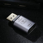 Type-C / USB-C Female to Big DP Male Aluminium Alloy Adapter, Type-C Female to Big DP Male