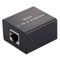 RJ45 1 to 2 Aluminum Alloy Expansion Head Extender, RJ45 1 to 2 Extender