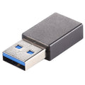 USB 3.0 Male to Type-C / USB-C Female Aluminium Alloy Adapter, USB 3.0 Male to Type-C Female