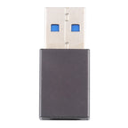 USB 3.0 Male to Type-C / USB-C Female Aluminium Alloy Adapter, USB 3.0 Male to Type-C Female