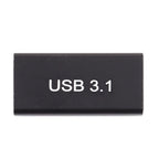 Type-C / USB-C Female to USB 3.0 Female Aluminium Alloy Adapter, Type-C Female to USB 3.0 Female