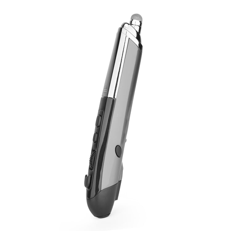 PR-08 6-keys Smart Wireless Optical Mouse with Stylus Pen & Laser Function, Laser Function Black, Laser Function Grey, Laser Function Blue, Laser Function Red, Laser Function White