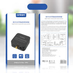 Onten 37506 Digital Optical Coaxial Audio Converter Support 192K