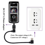 10 PCS 3.5x1.35mm Male to USB Female Adapter Connector, 3.5x1.35mm Male to USB Female