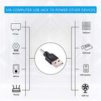 10 PCS 3.5x1.35mm Male to USB Male Adapter Connector, 3.5x1.35mm Male to USB Male