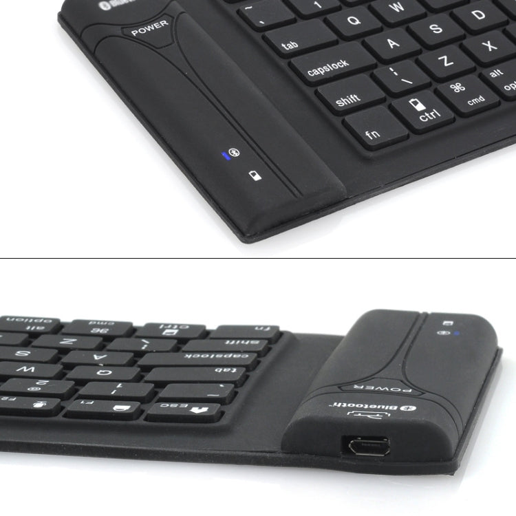 JA-11 108-keys Foldable Silicone Bluetooth Keyboard