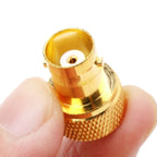 2 PCS BNC Female to SMA Male RF Coaxial Connector, BNC Female to SMA Male