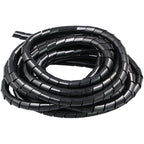 11m PE Spiral Pipes Wire Winding Organizer Tidy Tube, Nominal Diameter: 8mm, 8mm / 11m Length
