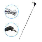 Retractable 3.5mm FM Radio Antenna for Mobile Phone, Max Length: 24.5cm, FM Radio Antenna