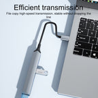 V252A 4 in 1 USB to USB Docking Station HUB Adapter, V252A