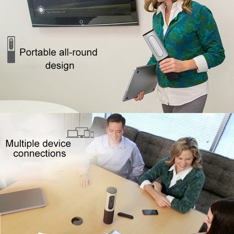 Logitech CC2000E Small Groups HD 1080P Video Conference Webcam Camera with Microphone, EU Plug