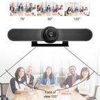 Logitech CC4000e 12.0 Million Pixels 120 Degrees Wide-angle 4K Conference Camera, EU Plug