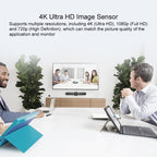 Logitech CC4000e 12.0 Million Pixels 120 Degrees Wide-angle 4K Conference Camera, EU Plug