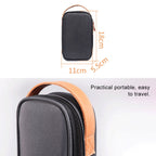 Multi-function Headphone Charger Data Cable Storage Bag, Ultra Fiber Portable Power Pack, Size: S, 11x5.5x18cm, S