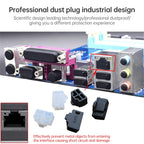 20 PCS Silicone Anti-Dust Plugs for RJ45 Port