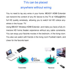 Measy FHD686-2 Full HD 1080P 3D 2.4GHz / 5.8GHz Wireless HD Multimedia Interface Extender 1 Transmitter + 2 Receiver, Transmission Distance: 200m, FHD686-2 (UK Plug), FHD686-2 (US Plug), FHD686-2 (AU Plug), FHD686-2 (EU Plug)