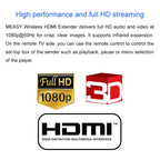 Measy FHD686-2 Full HD 1080P 3D 2.4GHz / 5.8GHz Wireless HD Multimedia Interface Extender 1 Transmitter + 2 Receiver, Transmission Distance: 200m, FHD686-2 (UK Plug), FHD686-2 (US Plug), FHD686-2 (AU Plug), FHD686-2 (EU Plug)