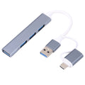A-806 5 in 1 USB 3.0 and Type-C / USB-C to USB 3.0 HUB Adapter, A-806