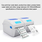 GPRINTER GP1324D Bluetooth USB Port Thermal Automatic Calibration Barcode Printer, Max Supported Thermal Paper Size: 104 x 2286mm, GP1324D (Bluetooth)