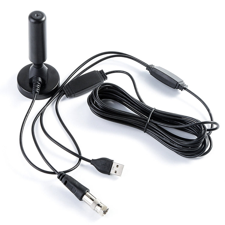 DVB-T CMMB DTMB Antenna Amplifier Car TV Digital Antenna, USB 22dBi