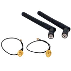 2.4G Folding Antenna with IPX Signal 5dBi Dual Antennas, 5dBi