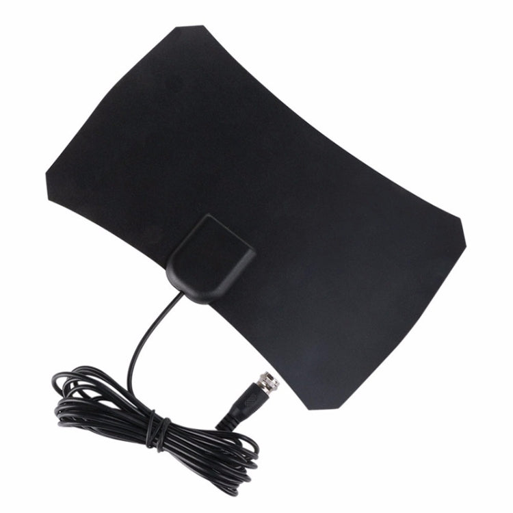 50 Miles Range 25dBi High Gain Digital Indoor HDTV Antenna with 3m Coaxial Cable, 50 Miles 25dBi Black