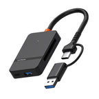 ADS-316 8 in 1 Type-C+USB Multi-function Card Reader, ADS-316