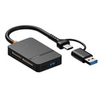 ADS-316 8 in 1 Type-C+USB Multi-function Card Reader, ADS-316