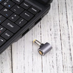 5.5 x 1.7mm to Magnetic DC Round Head Free Plug Charging Adapter, 5.5 x 1.7mm to Magnetic Head