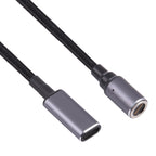 USB-C / Type-C Female to 8 Pin Magnetic DC Round Head Free Plug Charging Adapter Cable, Type-C to Magnetic Round Head