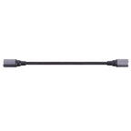 5.5 x 2.1mm Female to 8 Pin Magnetic DC Round Head Free Plug Charging Adapter Cable, 5.5 x 2.1mm to Magnetic Round Head