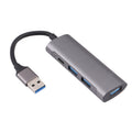U-811 4 in 1 USB 3.0 to 3 USB 3.0 + USB-C / Type-C Ports HUB Docking Station, U-811