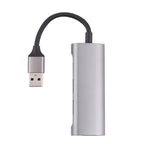 U-811 4 in 1 USB 3.0 to 3 USB 3.0 + USB-C / Type-C Ports HUB Docking Station, U-811