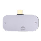 3 in 1 USB-C / Type-C Male to Dual USB-C / Type-C + 4K 60Hz HDMI Female Adapter, Dual USB-C / Type-C + HDMI