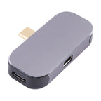 3 in 1 USB-C / Type-C Male to USB-C / Type-C Charging + USB + Mini DP Female Adapter, USB-C / Type-C + USB + Mini DP