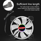 COOLMOON CM-JD1 Jade Ring RGB Case Cooler, CM-JD1