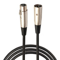 1.8m 3-Pin XLR Male to XLR Female MIC Shielded Cable Microphone Audio Cord, Length: 1.8m