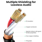 15m 3-Pin XLR Male to XLR Female MIC Shielded Cable Microphone Audio Cord, Length: 15m