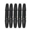 5 Pairs Black 3 Pin XLR Audio Cable Connector Male and Female, 5 Pairs
