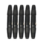 5 Pairs Black 3 Pin XLR Audio Cable Connector Male and Female, 5 Pairs