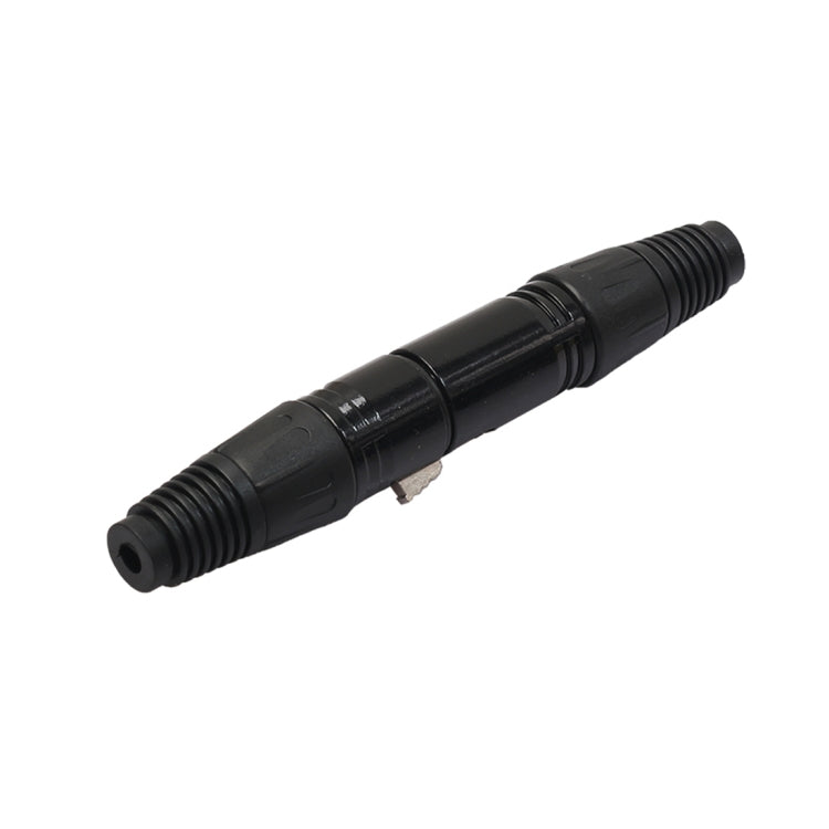 5 Pairs Black 3 Pin XLR Audio Cable Connector Male and Female, 5 Pairs