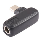 100W 5.5x2.5mm Female to USB-C/Type-C Male Plug Laptop Adapter Connector, 5.5x2.5mm