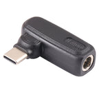 100W 5.5x2.1mm Female to USB-C/Type-C Male Plug Laptop Adapter Connector, 5.5x2.1mm