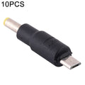 10 PCS 4.8 x 1.7mm to Micro USB DC Power Plug Connector, 4.8 x 1.7mm