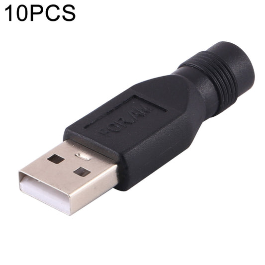 10 PCS 3.5 x 1.35mm to USB 2.0 DC Power Plug Connector, 3.5 x 1.35mm