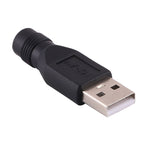 10 PCS 3.5 x 1.35mm to USB 2.0 DC Power Plug Connector, 3.5 x 1.35mm