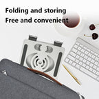 L-13 Aluminum Alloy Foldable Rotating Laptop/Tablet Stand, L-13